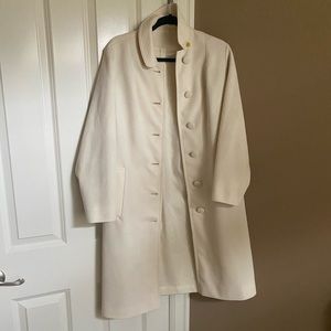 White vintage jacket
